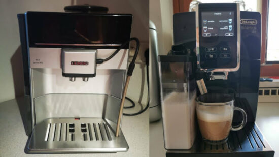Delonghi Dinamica Plus vs Siemens EQ 6: Which Coffee Machine is Better?